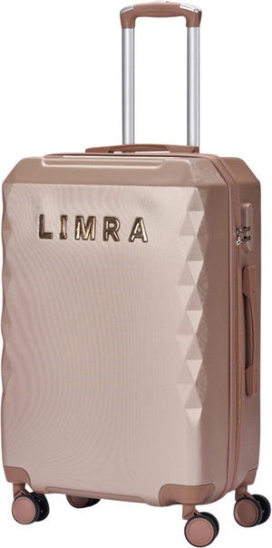 Limra ABS Airplane Cabin Bags, 20 Inch, 4 Wheels, 360 Degree Angle, LMA-1749 - Gold product image