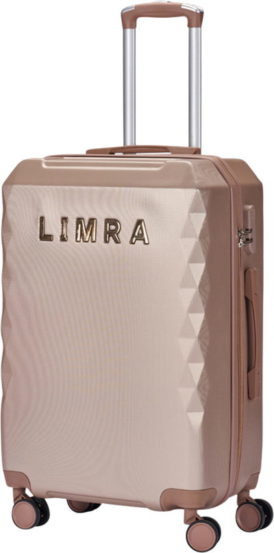 Limra ABS Airplane Cabin Bags, 20 Inch, 4 Wheels, 360 Degree Angle, LMA-1749 - Gold product image 1