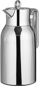 Al Saif Gallery Al Durra Thermos Set, 1/1 Liter, 2 Pieces, Glass Inner Container, Push Button - Silver product image 8