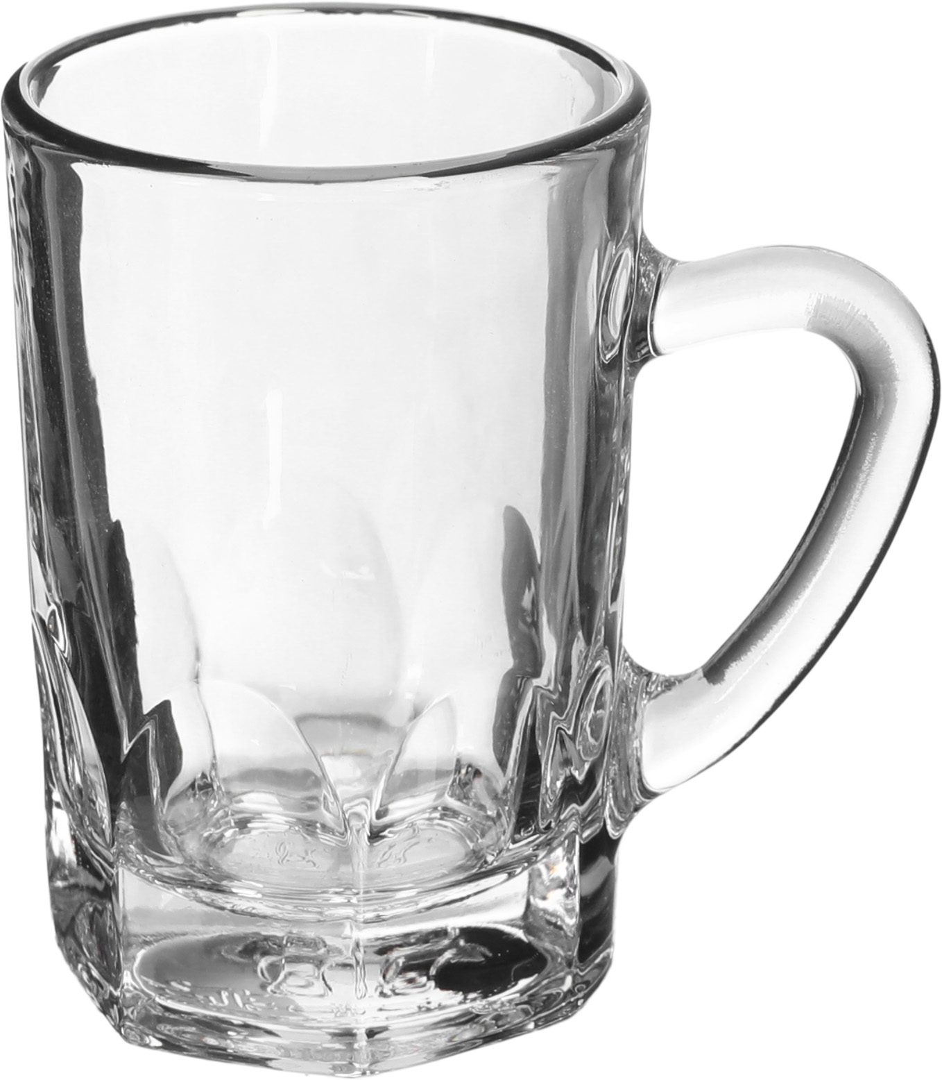 Alsaif gallery Glass Tea Cup Set, 6 Pieces, 120 ml - Clear product image 2
