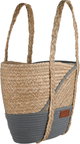 Al Saif Gallery Wicker Thermos Bag, 45x30 cm - Dark Gray Beige product image 3