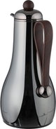 Al Saif Gallery Gheem Thermos Set, 2 Pieces, 1/1 Liter, Glass Inner Container, Wooden Handle - Glossy Black product image 4