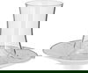 طقم بيالات شاي زجاج السيف غاليري، 12 قطعة - فضي product image 2