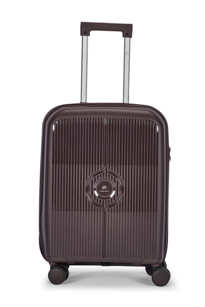 طقم شنط سفر بولي بروبيلين ليمرا، 4 مقاسات، 4 عجلات، بزاوية 360 درجة، LMA-PP524 - بني product image 4