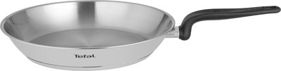 طاوة برايماري ستانلس ستيل تيفال، يد، 28 سم - فضي اسود product image 2