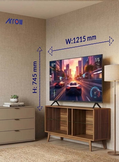Arrow RO-65LPWQ 50-inch Frameless Smart TV, 4K UHD, QLED, WebOS System - Black product image 4