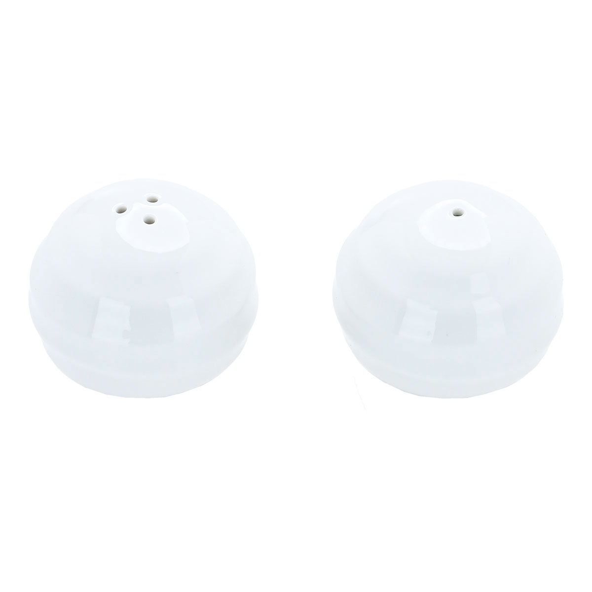 Al Saif Gallery porcelain saltpan set, two pieces - white product image 2