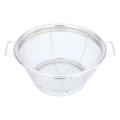 مصفاة خضار استيل السيف غاليري، 25.5 سم، عميق، بيد - فضي product image 2