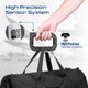 Promate ABS Silicone Travel Luggage Scale, 50 kg, LCD Display - White/Black product image 2
