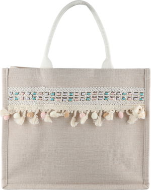 شنطة ترامس قماش السيف غاليري، 38×19×31 سم، مربع - متعدد الألوان product image