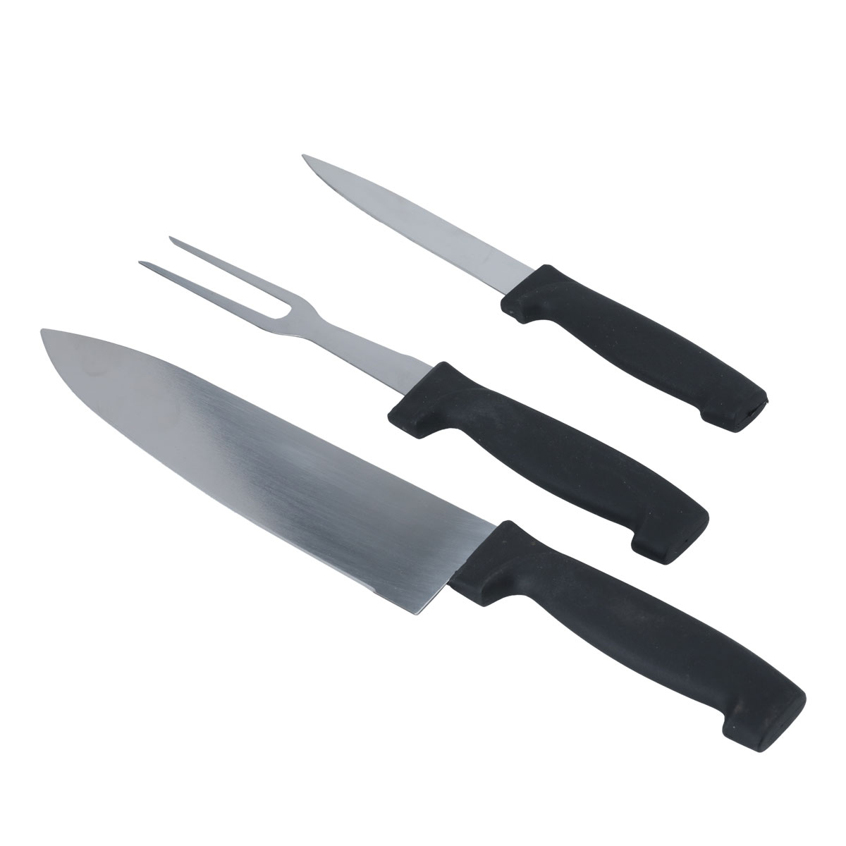 طقم تقطيع استيل السيف غاليري، 10 قطع - اسود product image 2