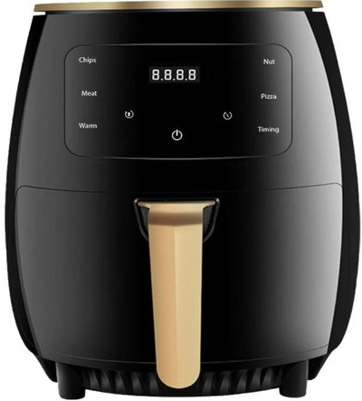 Tefoner Air Fryer, 2800W, 6L, Digital Display, 6 Functions - Black product image 1