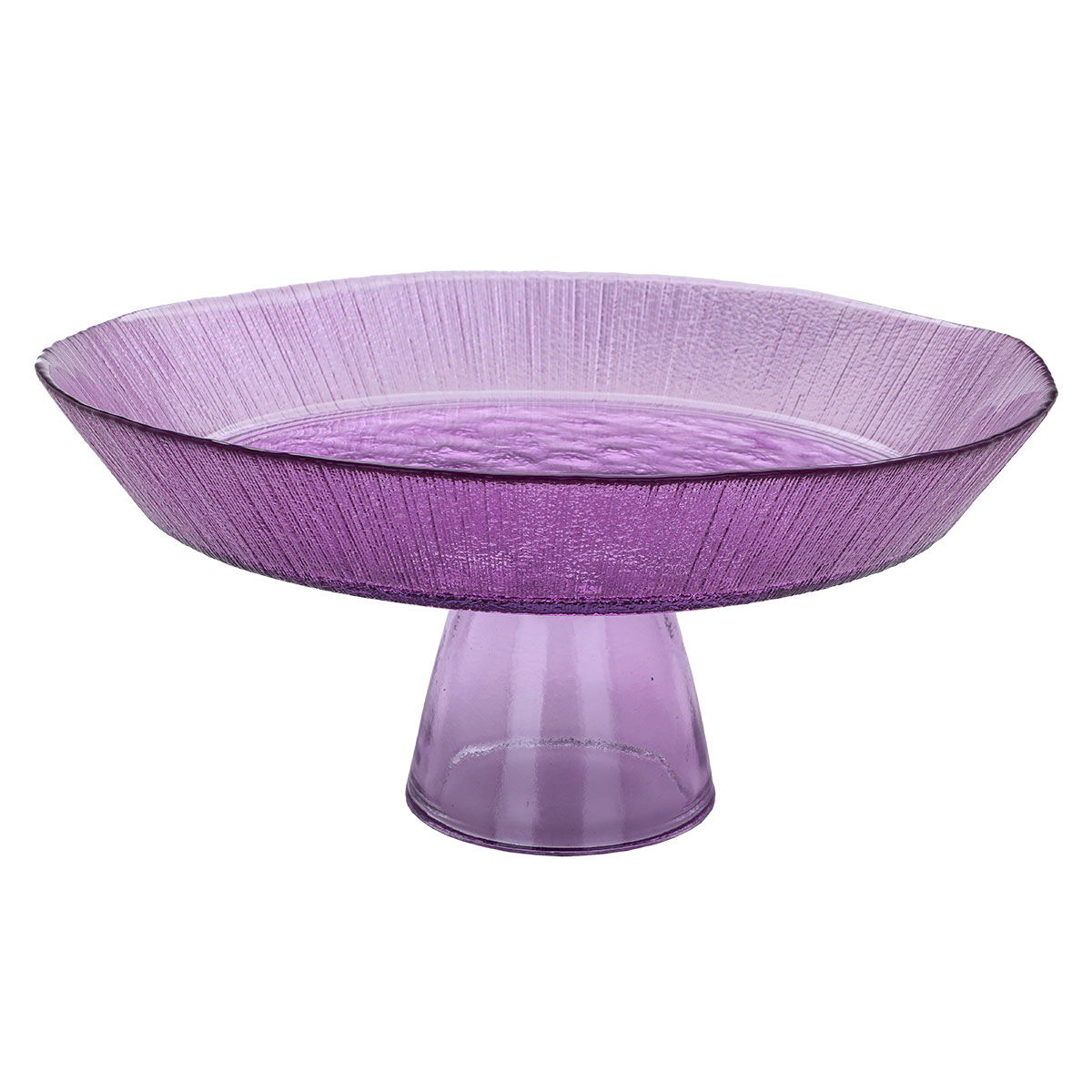 Al Saif Gallery Glass Stand, 25X25X14 Cm - Purple product image