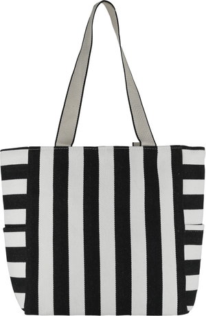 شنطة ترامس قماش السيف غاليري، 34x18x34 سم - اسود ابيض product image 2