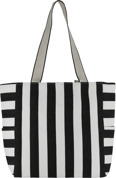 شنطة ترامس قماش السيف غاليري، 34x18x34 سم - اسود ابيض product image 2