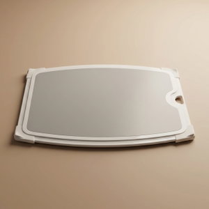 لوح تقطيع مستطيل بلاستيك السيف غاليري، 42x32x1.3 سم - رمادي product image