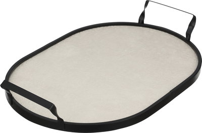 طقم طوفريات ستانلس ستيل ملامين السيف غاليري، قطعتين، اطار اسود - كريمي اسود product image 2