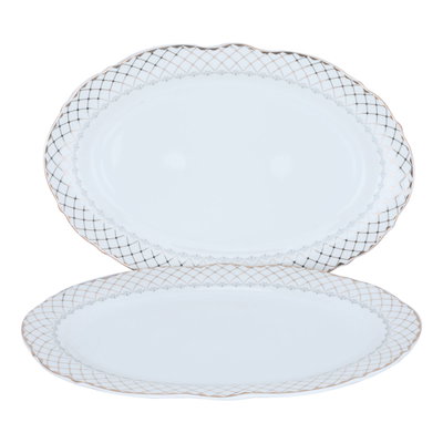 Al Saif Gallery Porcelain Dinner Set, 65 Pieces - White product image 4