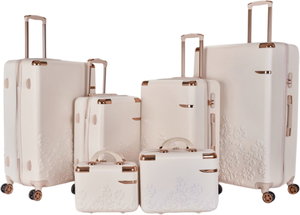 Limra ABS Luggage Set, 6 Sizes, 4 Wheels, 360 Degree Rotating, OT-3031 - Beige product image