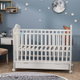 سرير اطفال خشب الصنوبر فان مومنت، 120×60 سم، مزود بدرج تخزين - ابيض product image 1