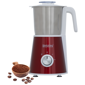 مطحنة قهوة إديسون، 400جرام، 450 واط - أحمر product image 4