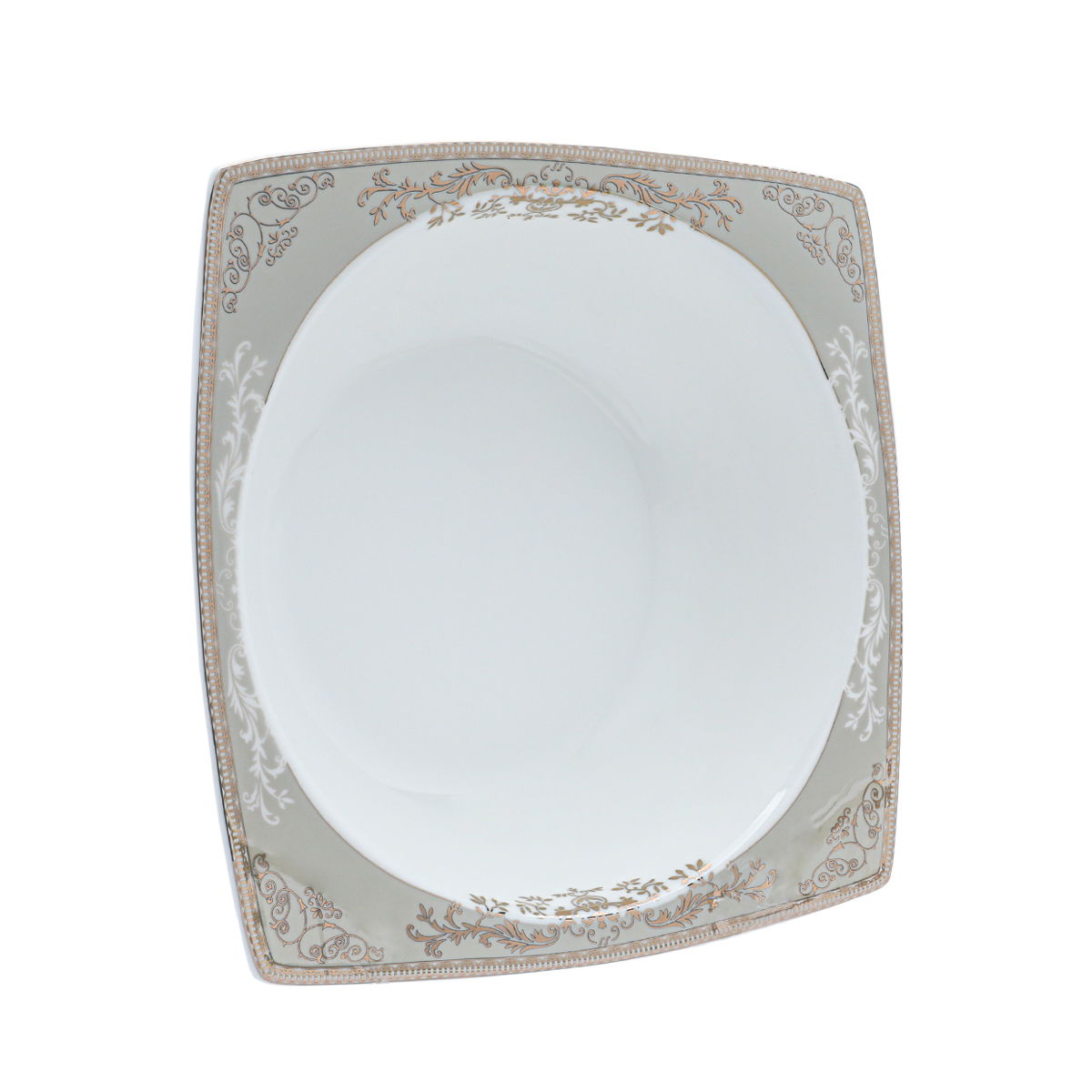 طقم سفرة بورسلان السيف غاليري، مربع، 86 قطعة - أبيض product image 3