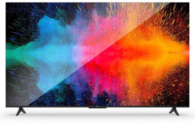 تلفزيون بدون اطار سمارت تي سي ال، 75 بوصة، 4K، UHD، 75T635 - اسود product image 1