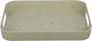 Al Saif Gallery Melamine Serving Tray, 30.6 x 30.6 x 4.7 cm, Rectangular - Light Green product image