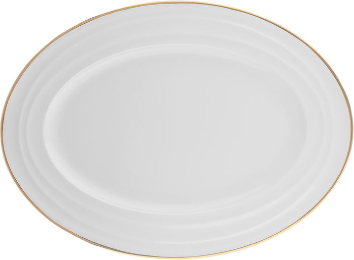 AlSaif Gallery Porcelain Dinner Set, 60 Pieces - White Gold product image 13