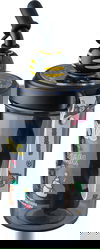 مطارة بلاستيك للاطفال مع مصاص سيفسو، 500 مل - اسود product image 3