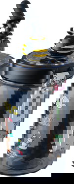 مطارة بلاستيك للاطفال مع مصاص سيفسو، 500 مل - اسود product image 3