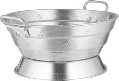 مصفى ابوتاج المومنيوم سيف بلص، 17 سم، يدين، قاعدة - فضي product image 3
