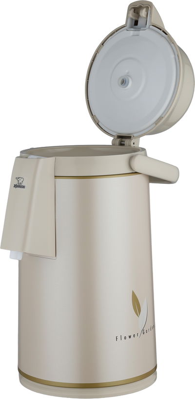 Zogershi Abu Feel Japanese Thermos, 3 Liters, Glass Inner Container, Stainless Steel Outer Body, Push Button, Safety Lock, 360 Degrees - Beige product image 4