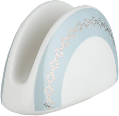 طقم تقديم سفرة بورسلان السيف غاليري، 166 قطعة، نقش فضي - أبيض رمادي product image 9