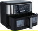 قلاية هوائية مزدوجة إديسون، 10 لتر، 2600 واط، 8 وظائف، SAF-5515DTW - أسود product image 3
