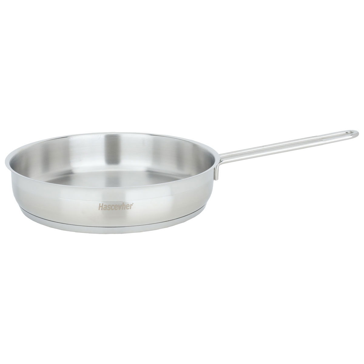 Al Saif Gallery Turkish steel frying pan, 0.6 x 26 cm, handle - silver product image