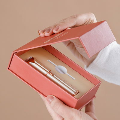 جهاز ازالة الشعر بونيتا، يعمل ببطارية - ذهبي product image 2