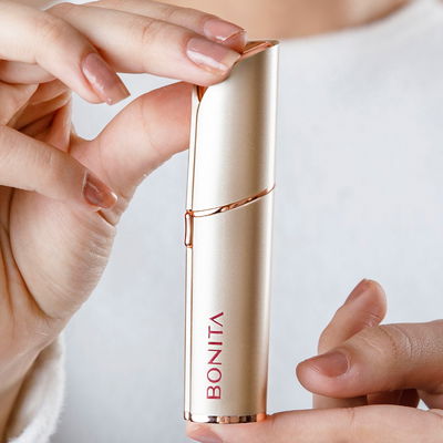جهاز ازالة الشعر بونيتا، يعمل ببطارية - ذهبي product image 5