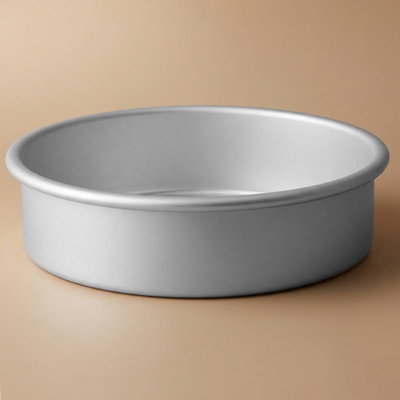 صينية كيك ألمنيوم بيك شيف، 7×2 انش، دائري - فضي product image 1