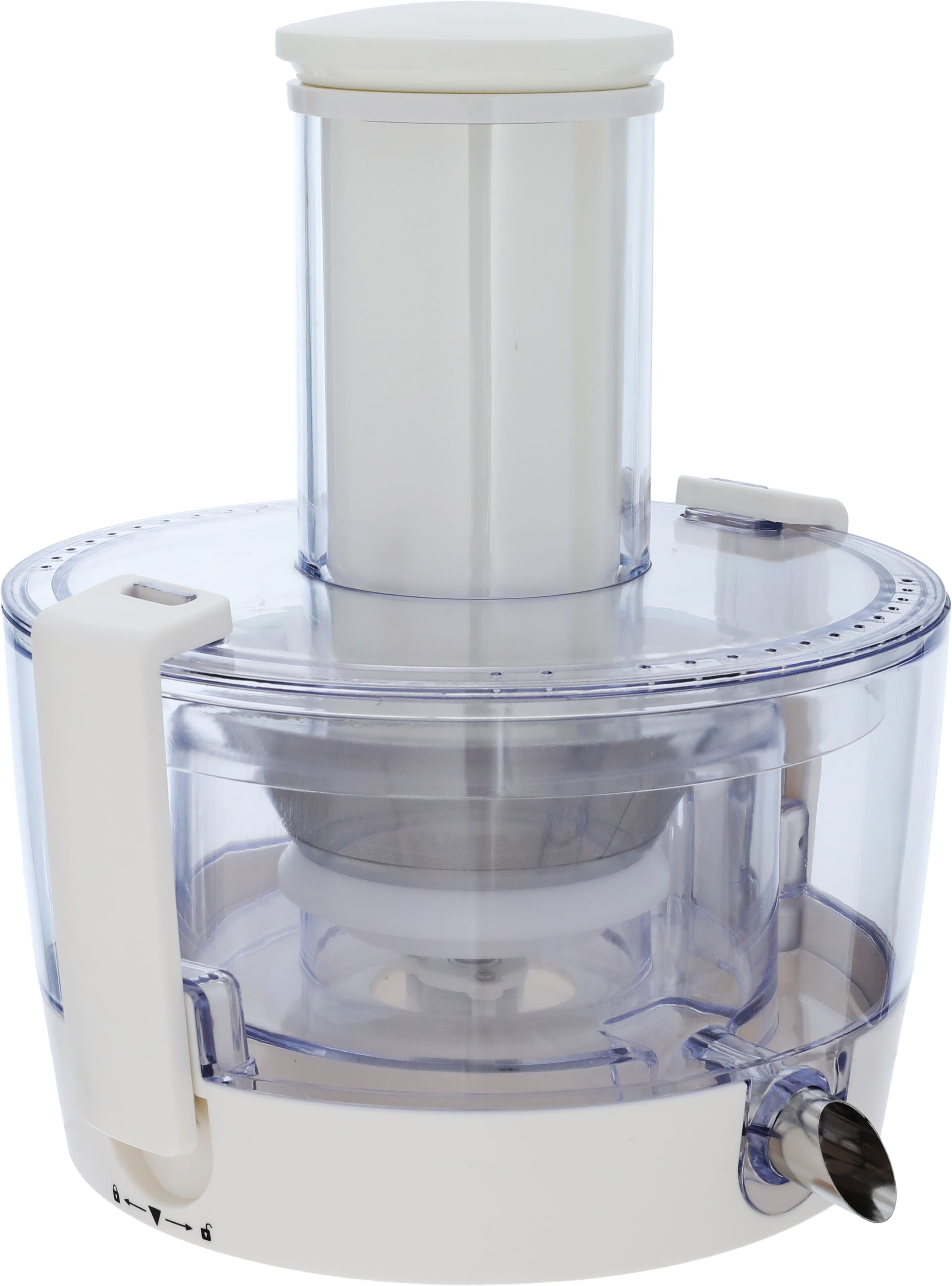 Edison Food Processor, 1100 Watt, 3.2/1.5 Liter, 3 Speeds - White product image 9