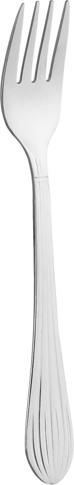 طقم شوك حلا ستانلس ستيل السيف غاليري, 6 قطع، مخطط - فضي product image 2