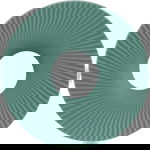 قاعدة أكواب سيليكون السيف غاليري، 9.5 سم، 4 قطع - أبيض أخضر product image 8