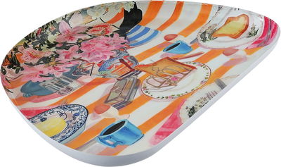 صحن تقديم استيل السيف غاليري، 35.5x25.5x1 سم - ابيض product image 2