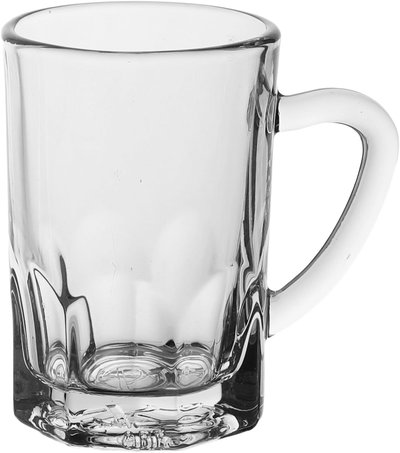 Alsaif Plus Glass Tea Cup Set, 109 ml, 6 Pieces - Clear product image 2