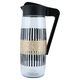 Al Saif Gallery Plastic Geek, 1.6 Liter - Clear Black product image 1