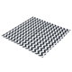 مناديل سفرة ورق السيف غاليري، نقش مربعات - أبيض product image 3