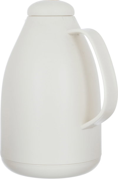 Al Saif Gallery thermos, 1.5 liters, thermal glass inner container, plastic outer shell - white product image 3