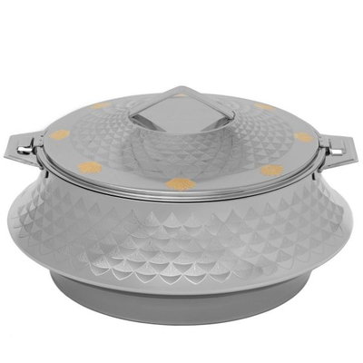 حافظة طعام استيل السيف غاليري، 4 لتر - فضي product image 1