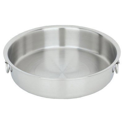 HASCEVHER Steel Oven Tray, 32 cm, Turkish - Silver product image 3