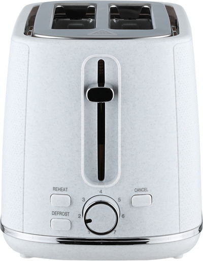 توستر استيل إديسون، 930 واط، شريحتين، ST-276 - ابيض رخامي product image 4